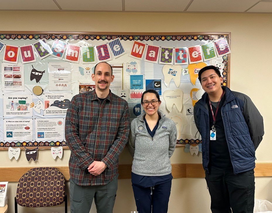 HealthPoint AEGD Residents Visit Local High School NYU Langone Dental